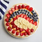4th of July Fruit Pizza
