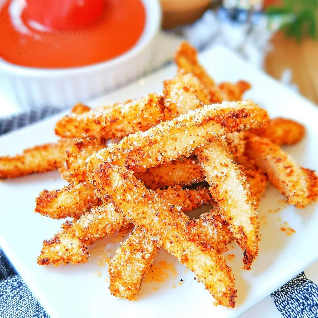 Air Fryer Apple Fries