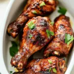 Air Fryer BBQ Chicken Legs