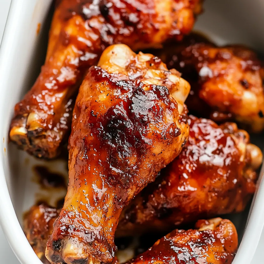Air Fryer BBQ Chicken Legs