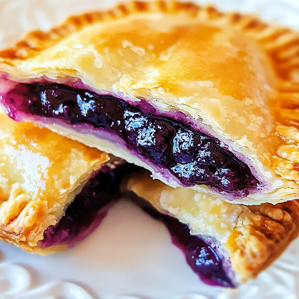 Air Fryer Blueberry Hand Pies