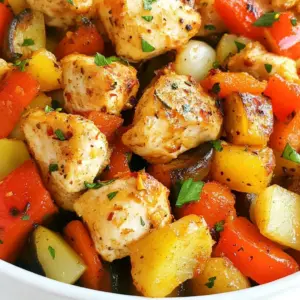 Air Fryer Chicken and Vegetables