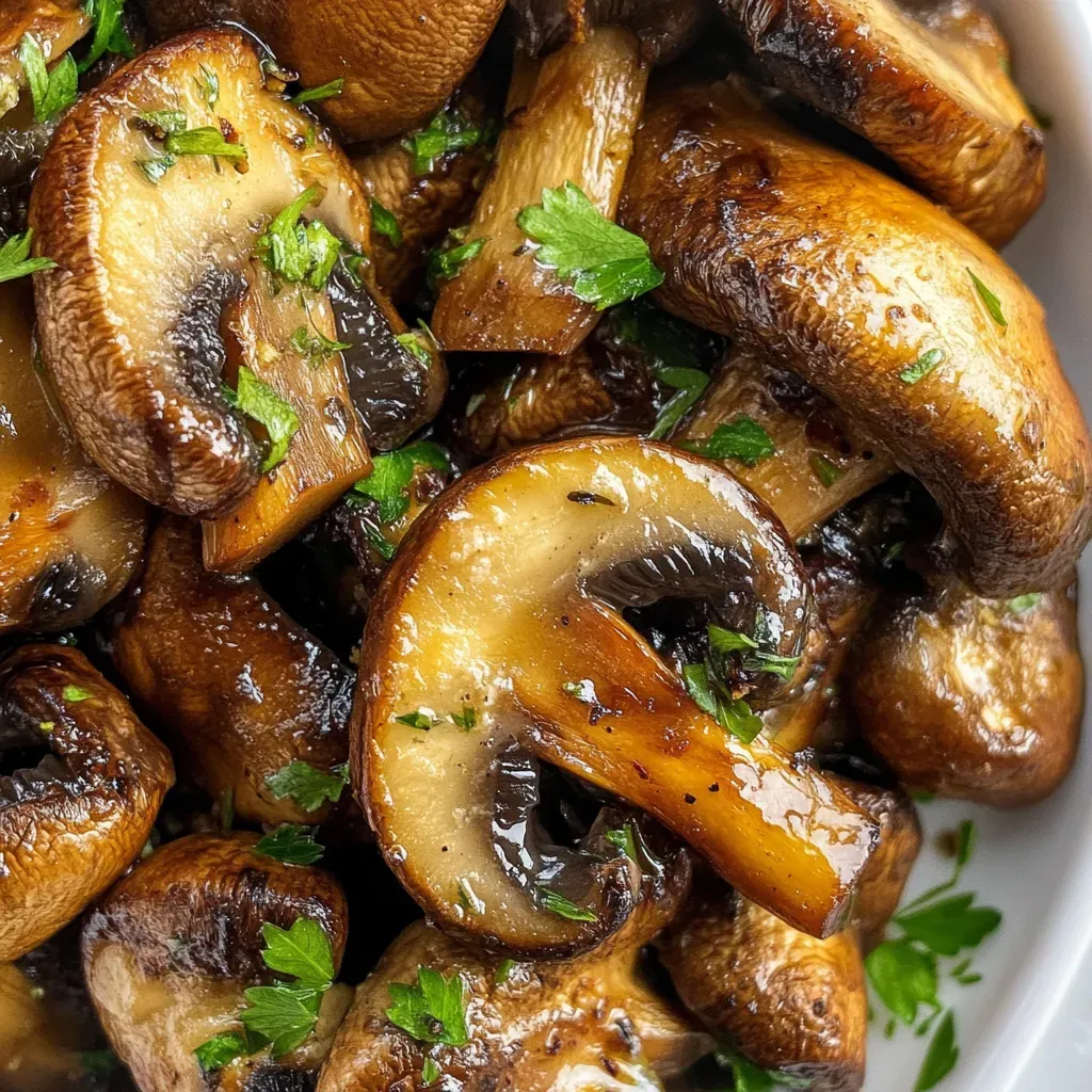 Air Fryer Mushrooms