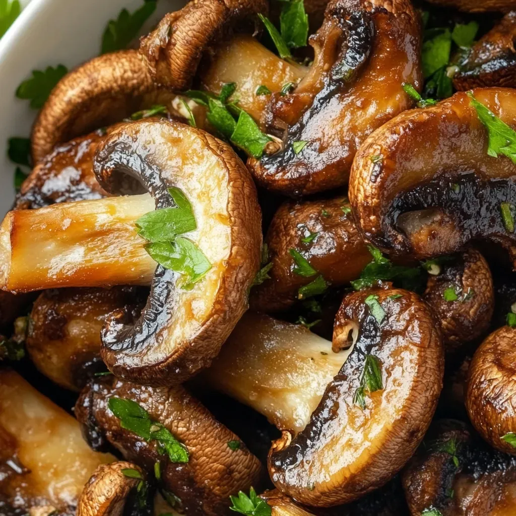 Air Fryer Mushrooms