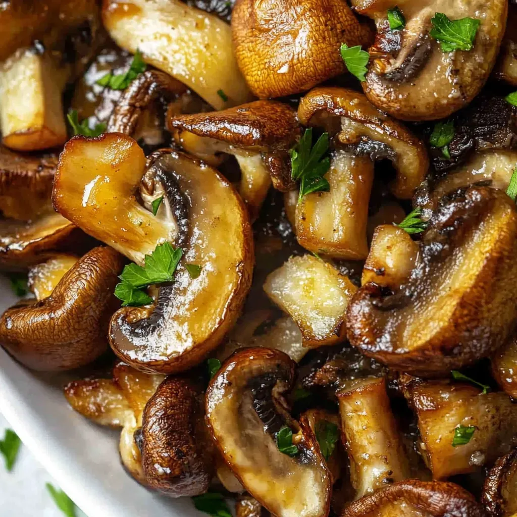 Air Fryer Mushrooms