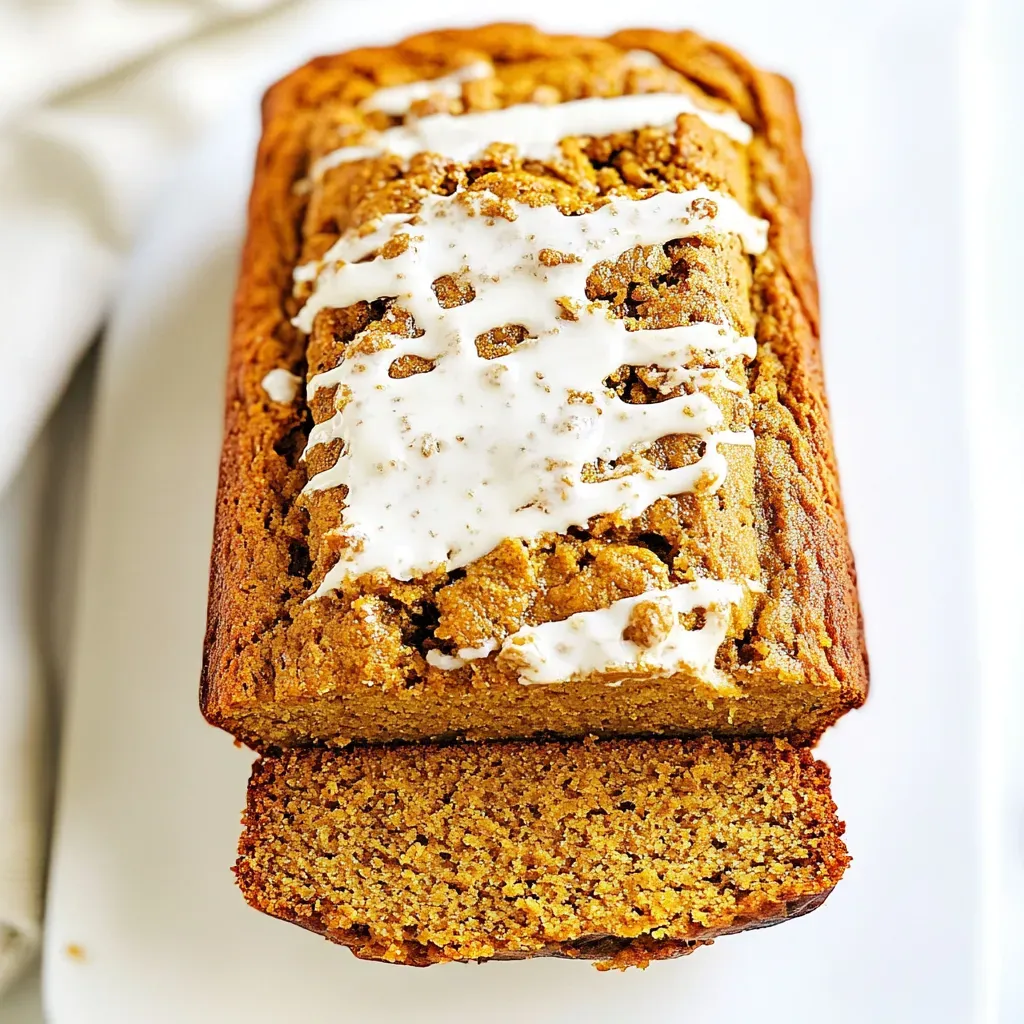 Almond Flour Pumpkin Bread