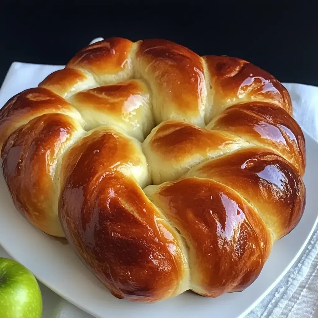 Apple Honey Challah