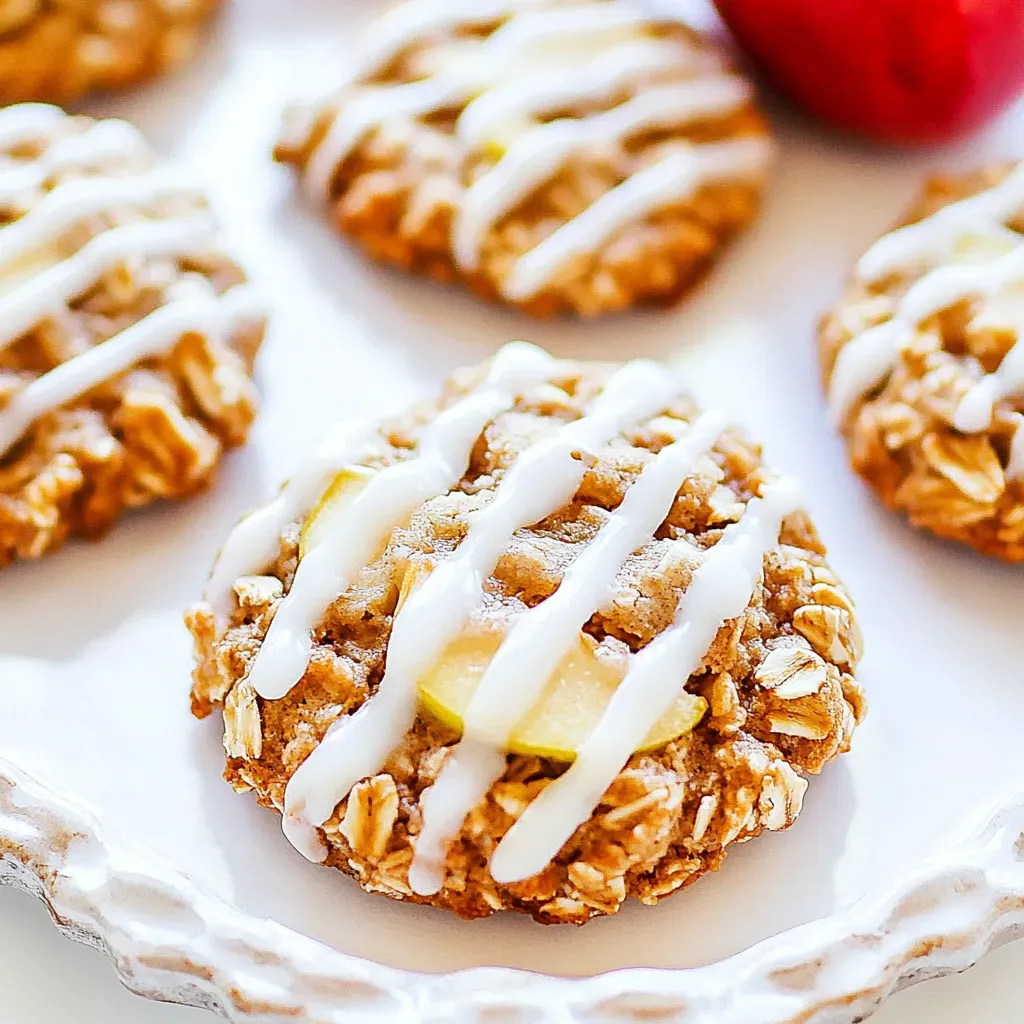 Apple Oatmeal Cookies