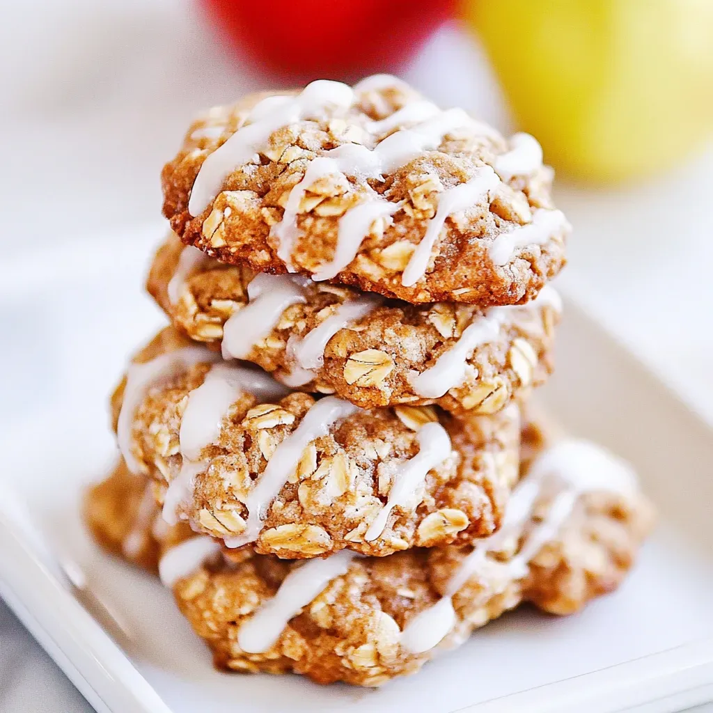 Apple Oatmeal Cookies