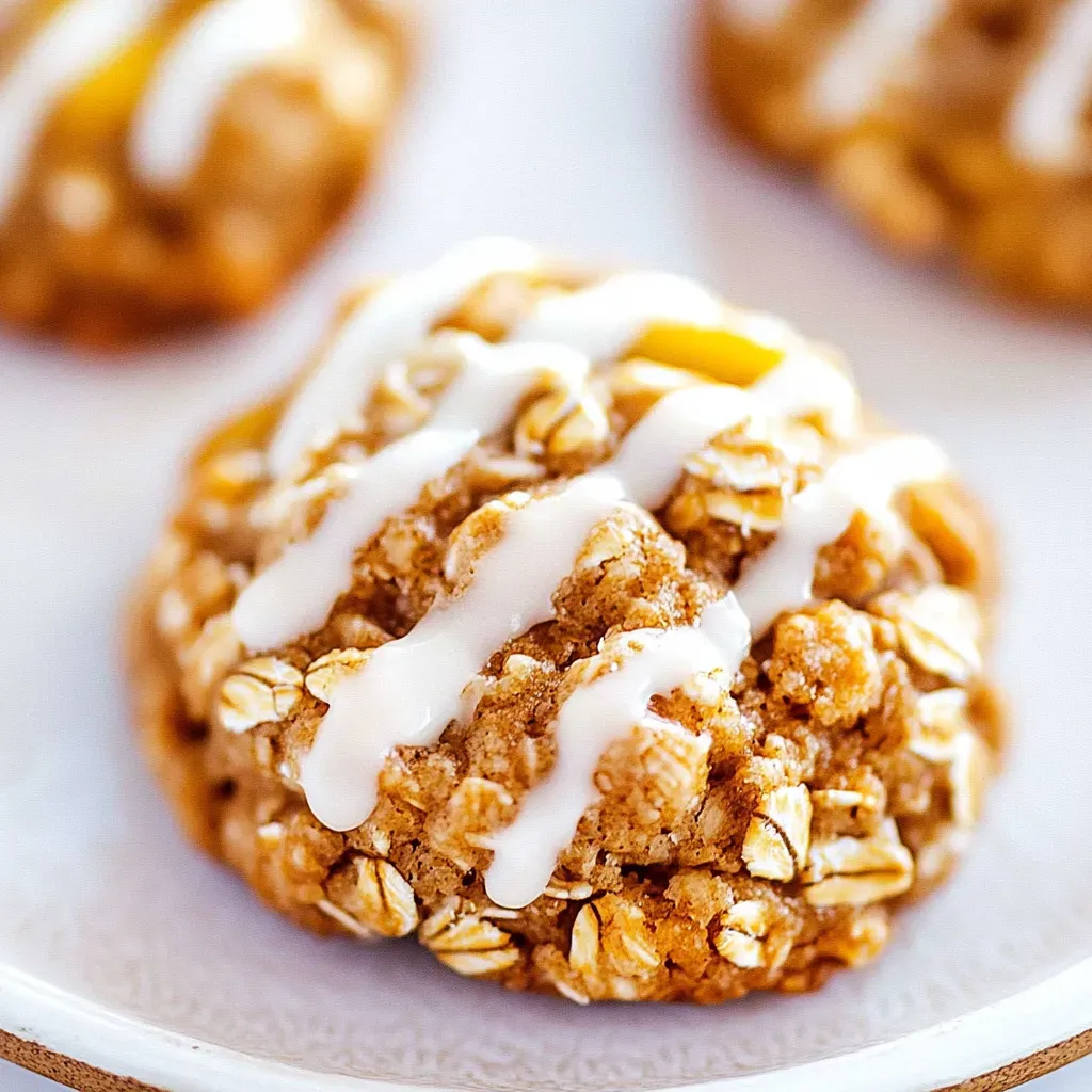 Apple Oatmeal Cookies