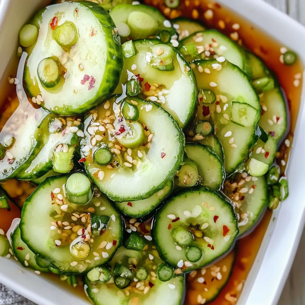 Asian Cucumber Salad