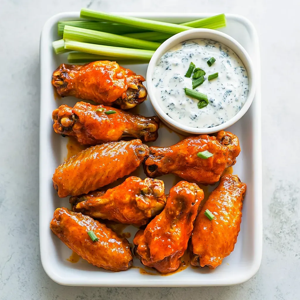 Baked Buffalo Wings