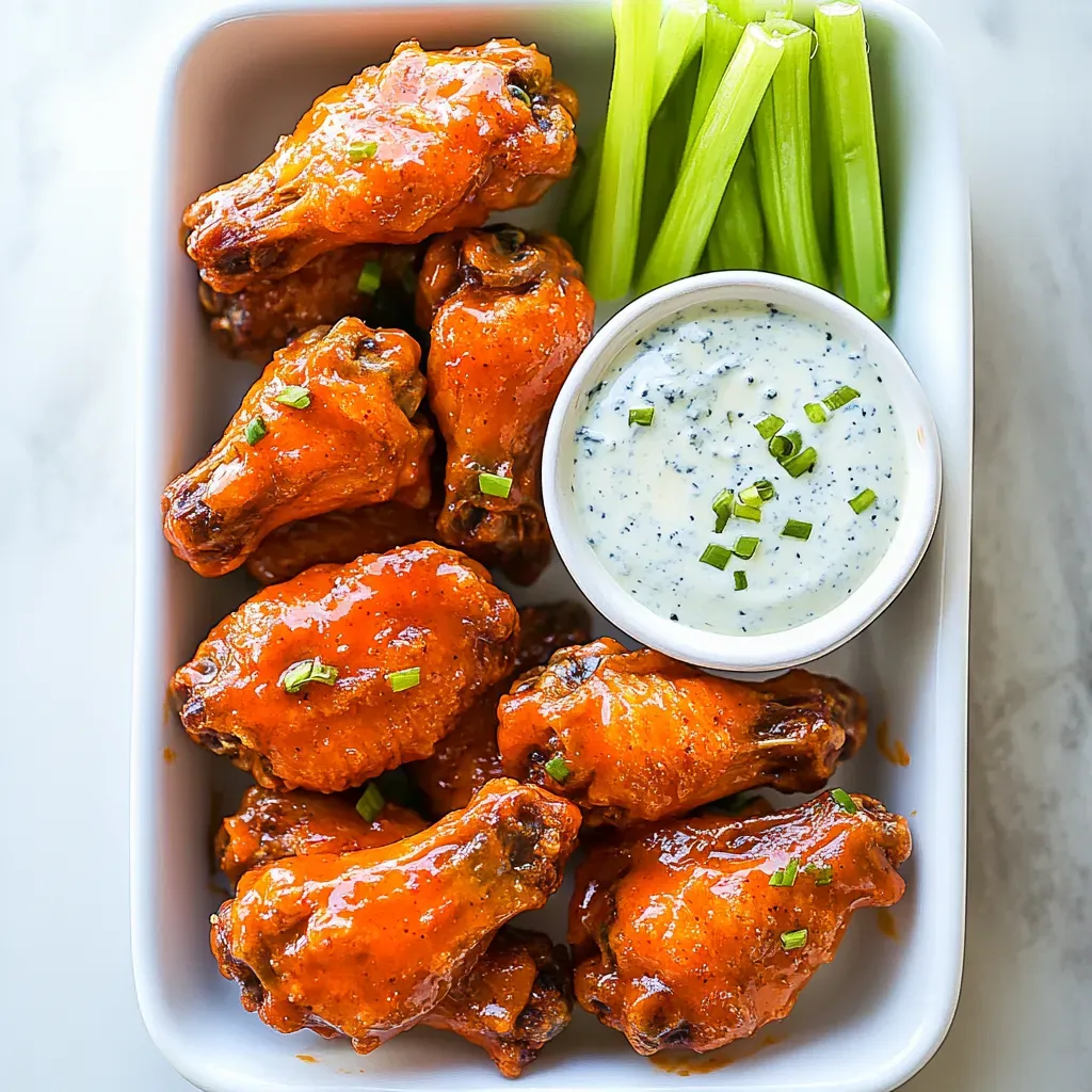 Baked Buffalo Wings