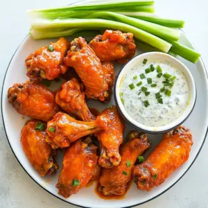 Baked Buffalo Wings