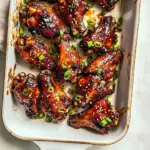 Baked Korean Hot Wings