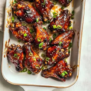 Baked Korean Hot Wings