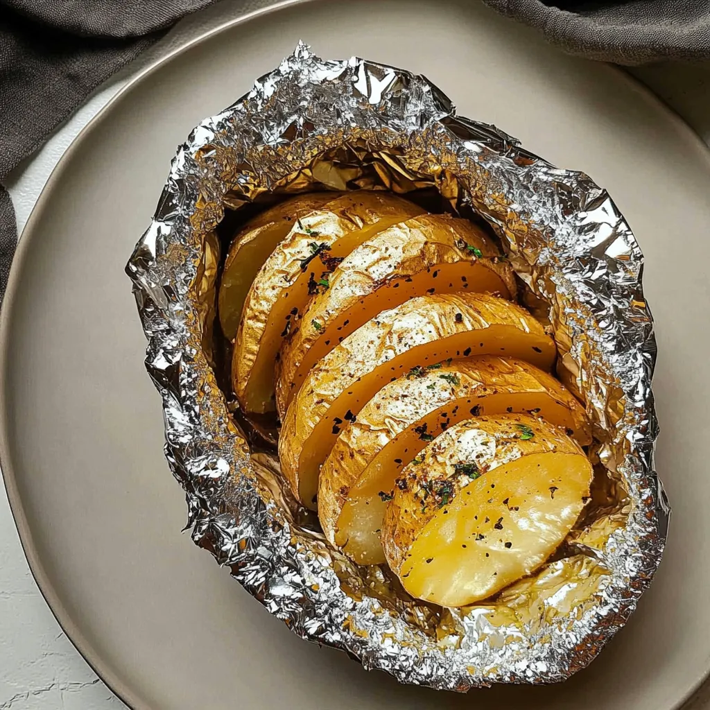 Baked Potatoes In Foil