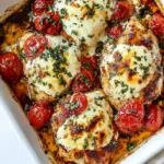Balsamic Chicken With Mozzarella Cheese