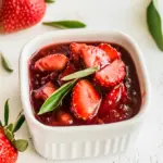 Balsamic Strawberry Sauce