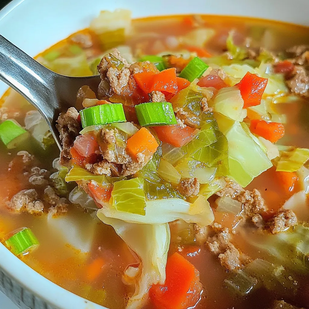 Beef Cabbage Soup