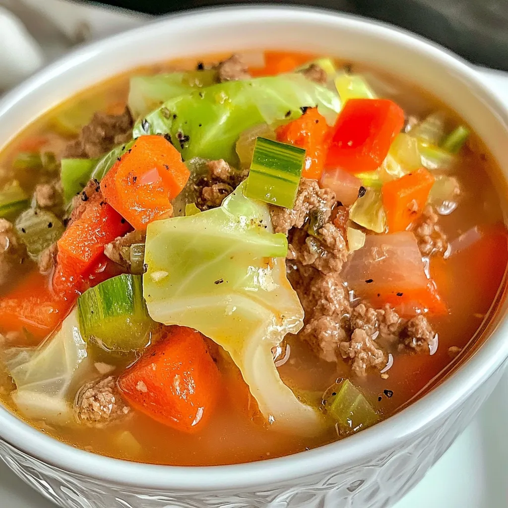 Beef Cabbage Soup