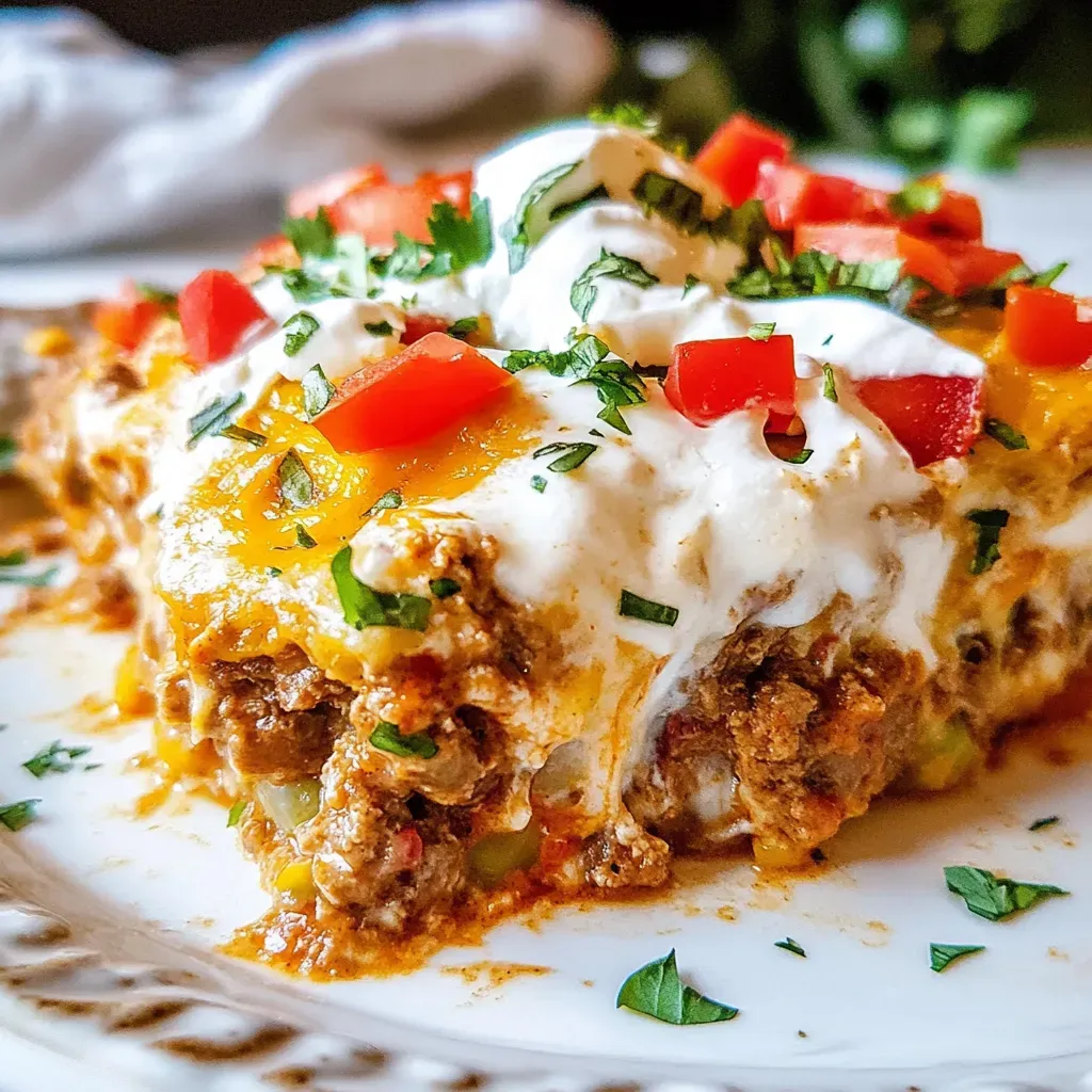 Beef Tamale Casserole