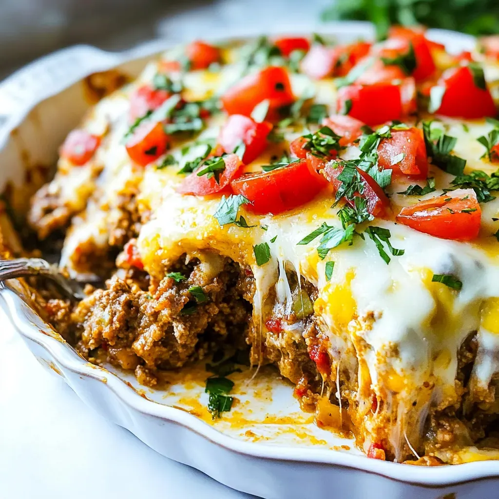 Beef Tamale Casserole