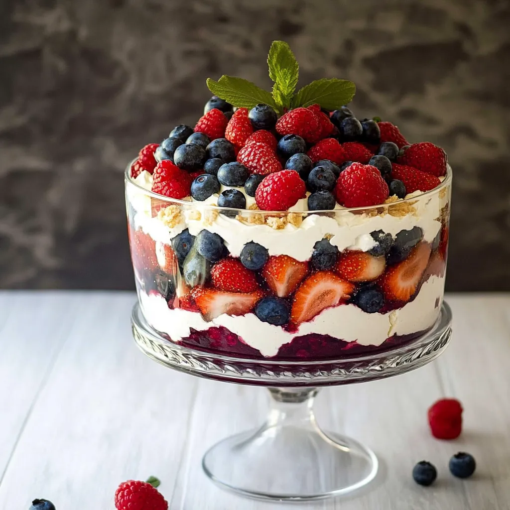 Berry Trifle