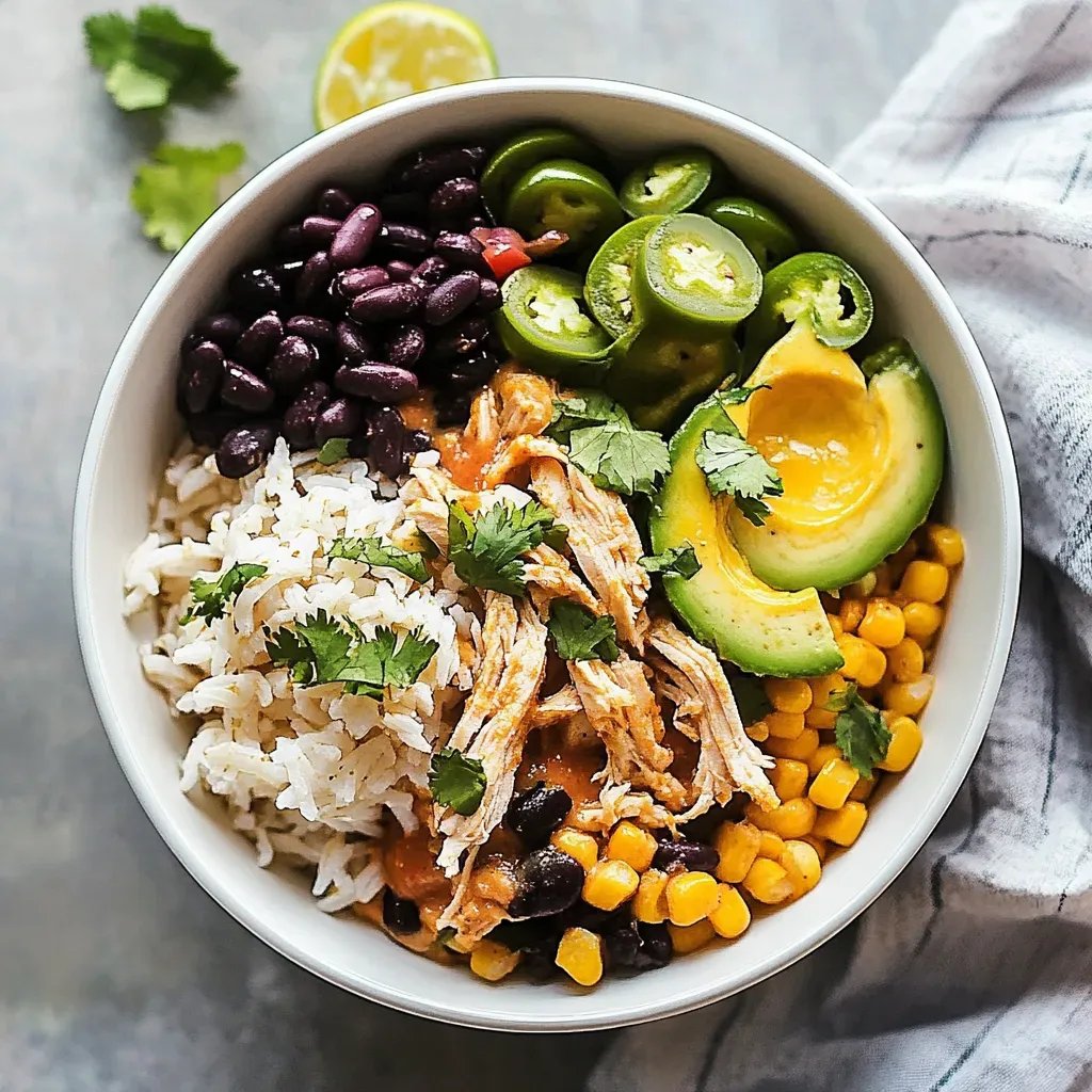 Better Than Chipotle DIY Chicken Burrito Bowls