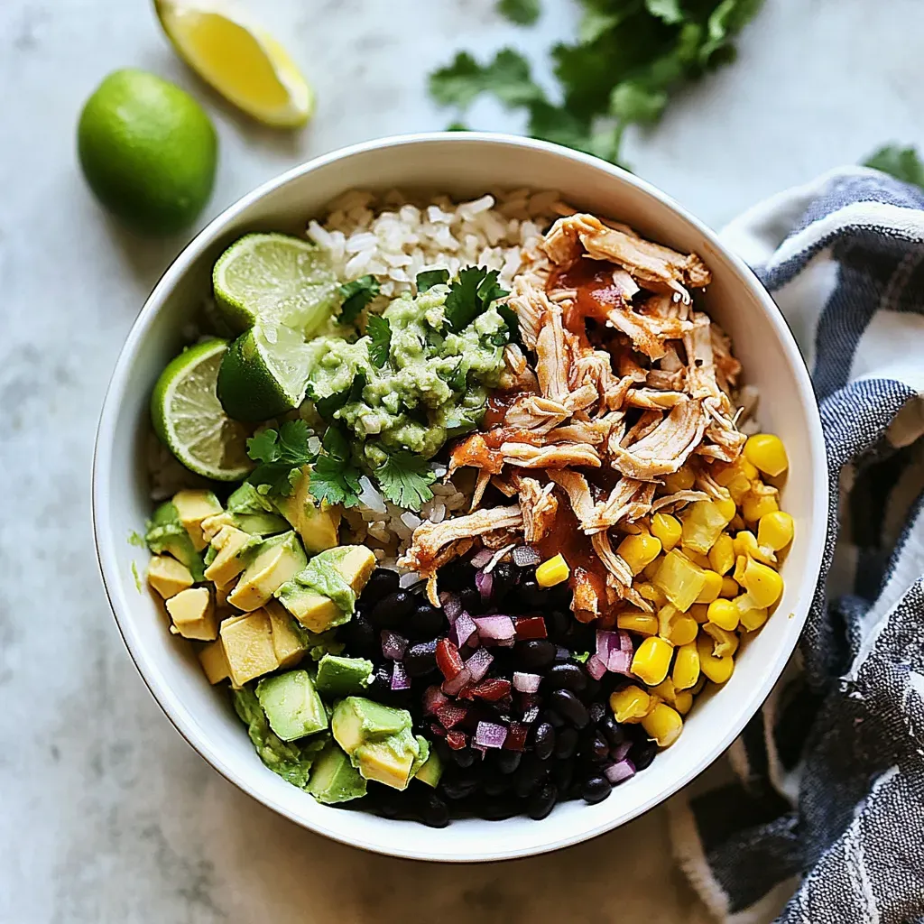 Better Than Chipotle DIY Chicken Burrito Bowls