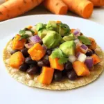 Black Bean and Sweet Potato Tostadas