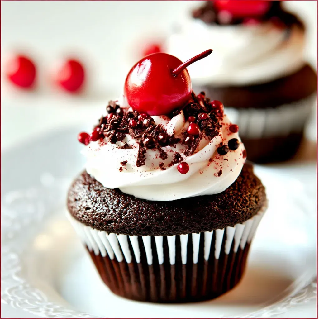 Black Forest Cupcakes