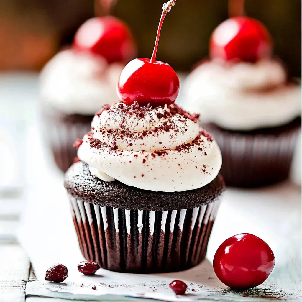 Black Forest Cupcakes