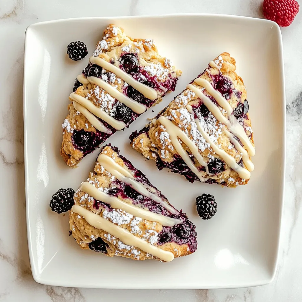 Blackberry Scones