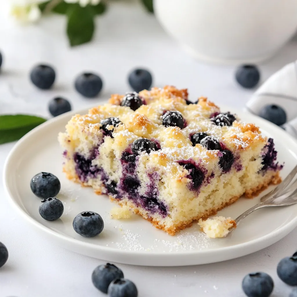 Blueberry Coffee Cake