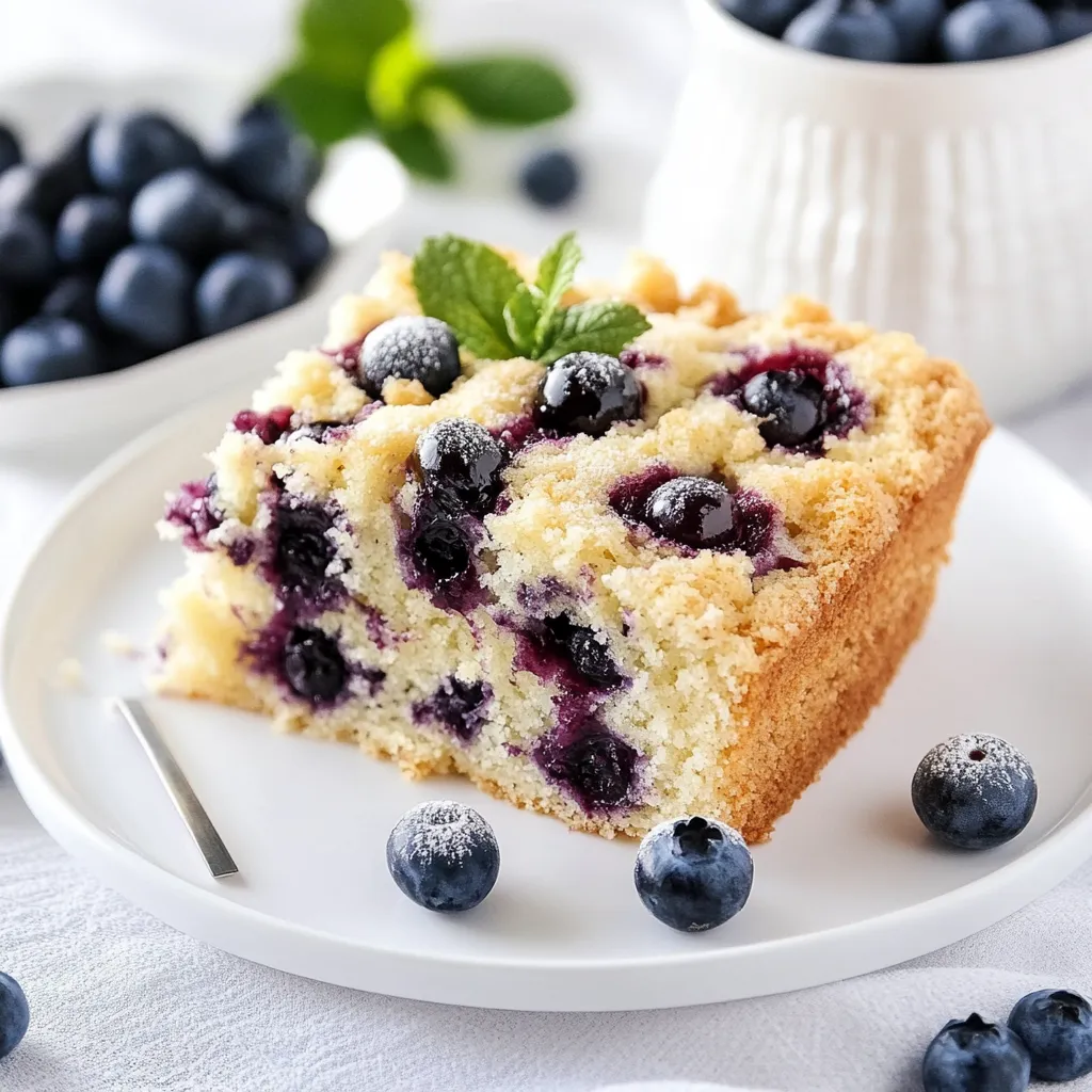 Blueberry Coffee Cake