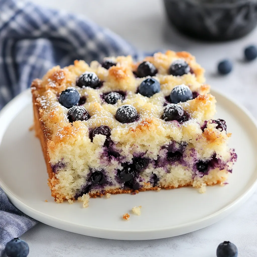 Blueberry Coffee Cake