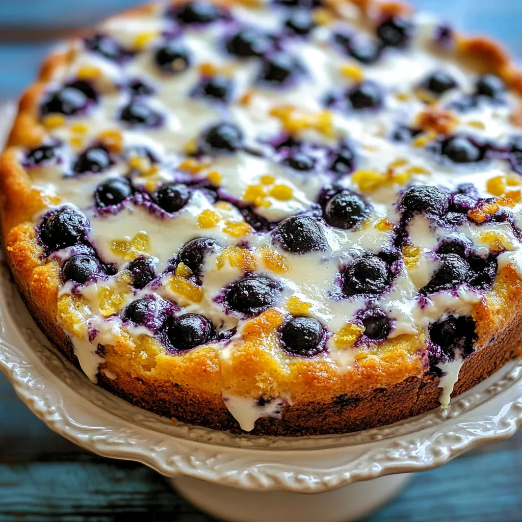 Blueberry Ricotta Cake