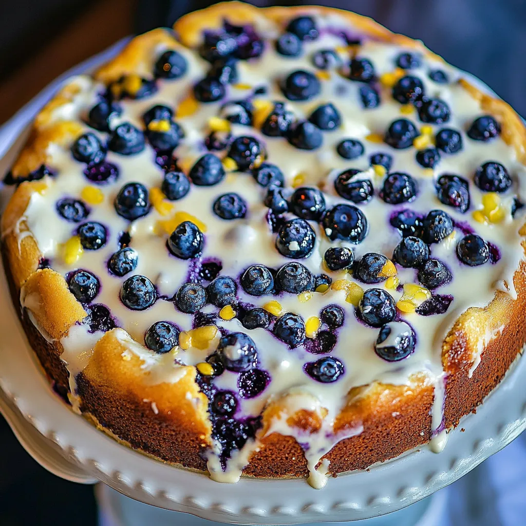 Blueberry Ricotta Cake