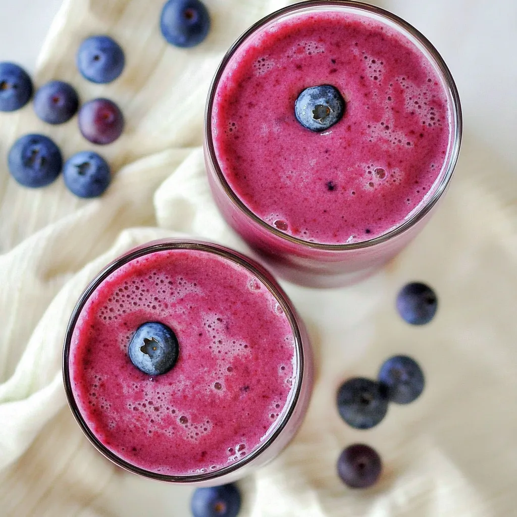 Blueberry Watermelon Smoothie