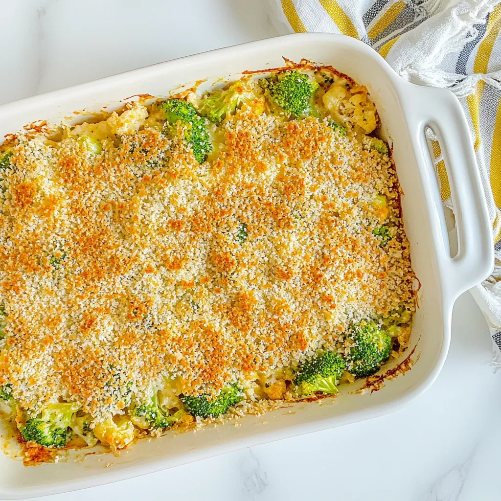 Broccoli Cauliflower Casserole