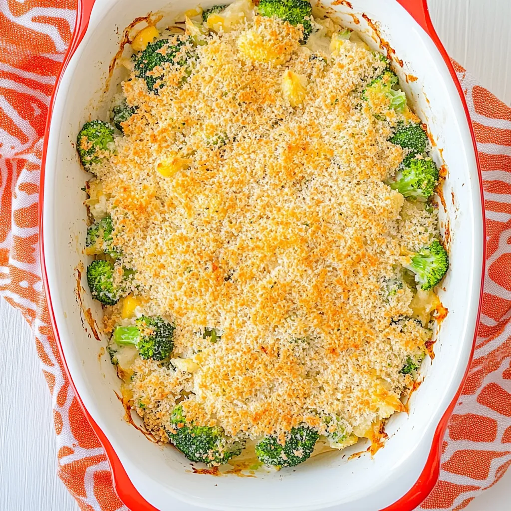 Broccoli Cauliflower Casserole