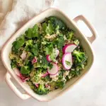 Broccoli Pesto Quinoa Salad
