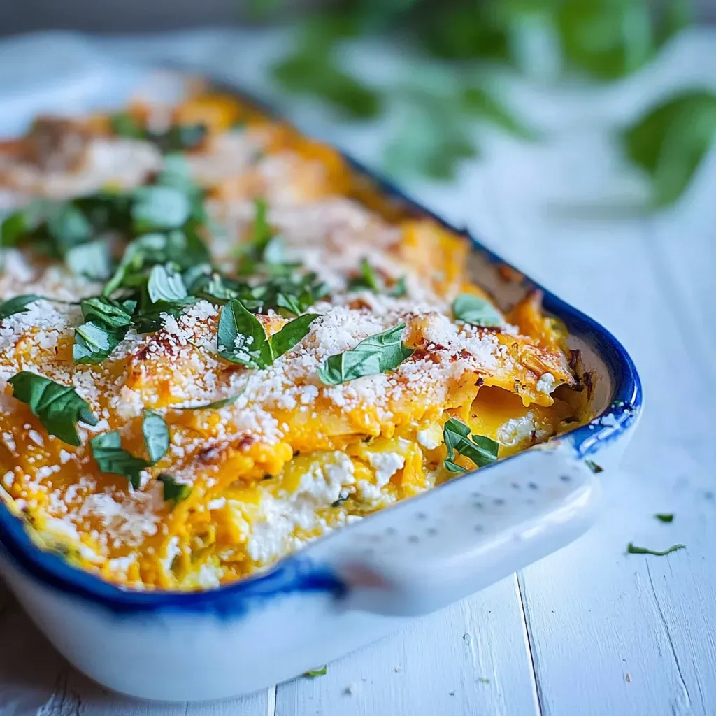 Butternut Squash Lasagna