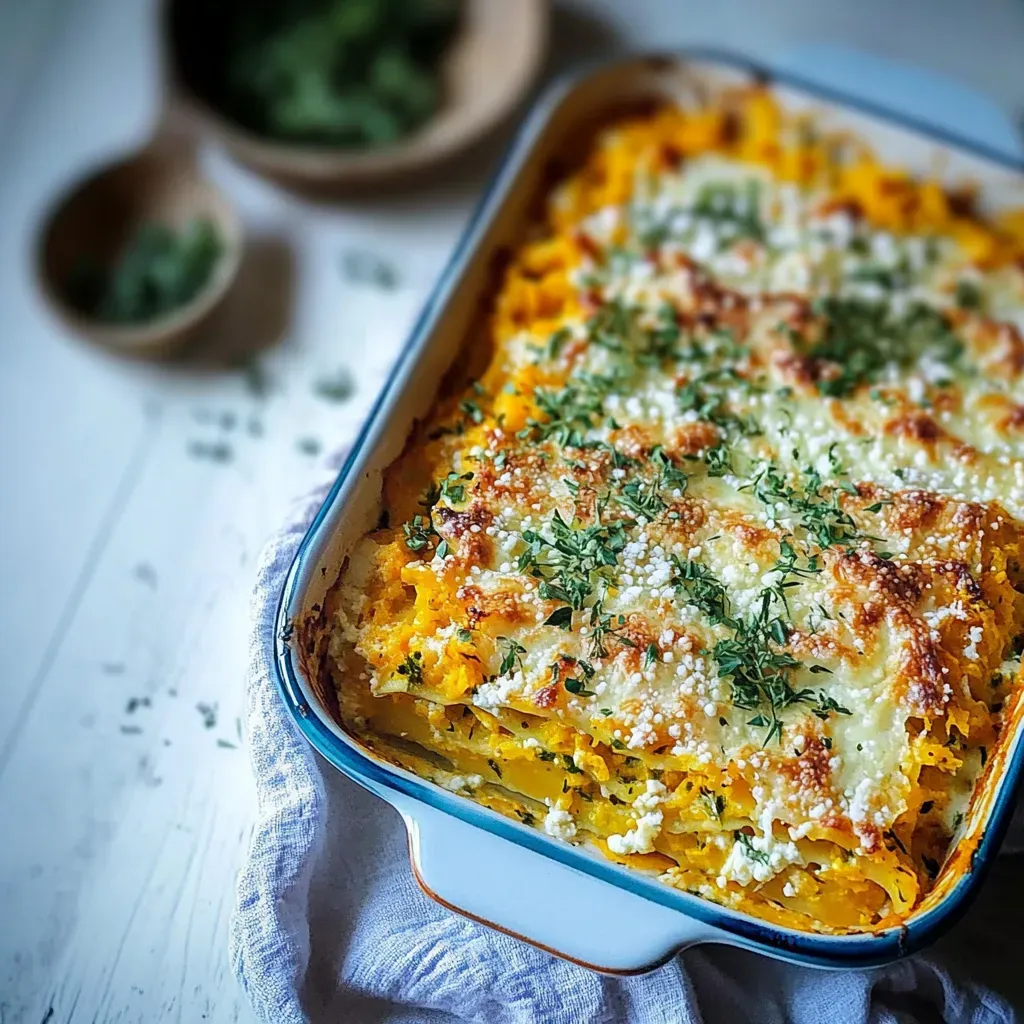 Butternut Squash Lasagna