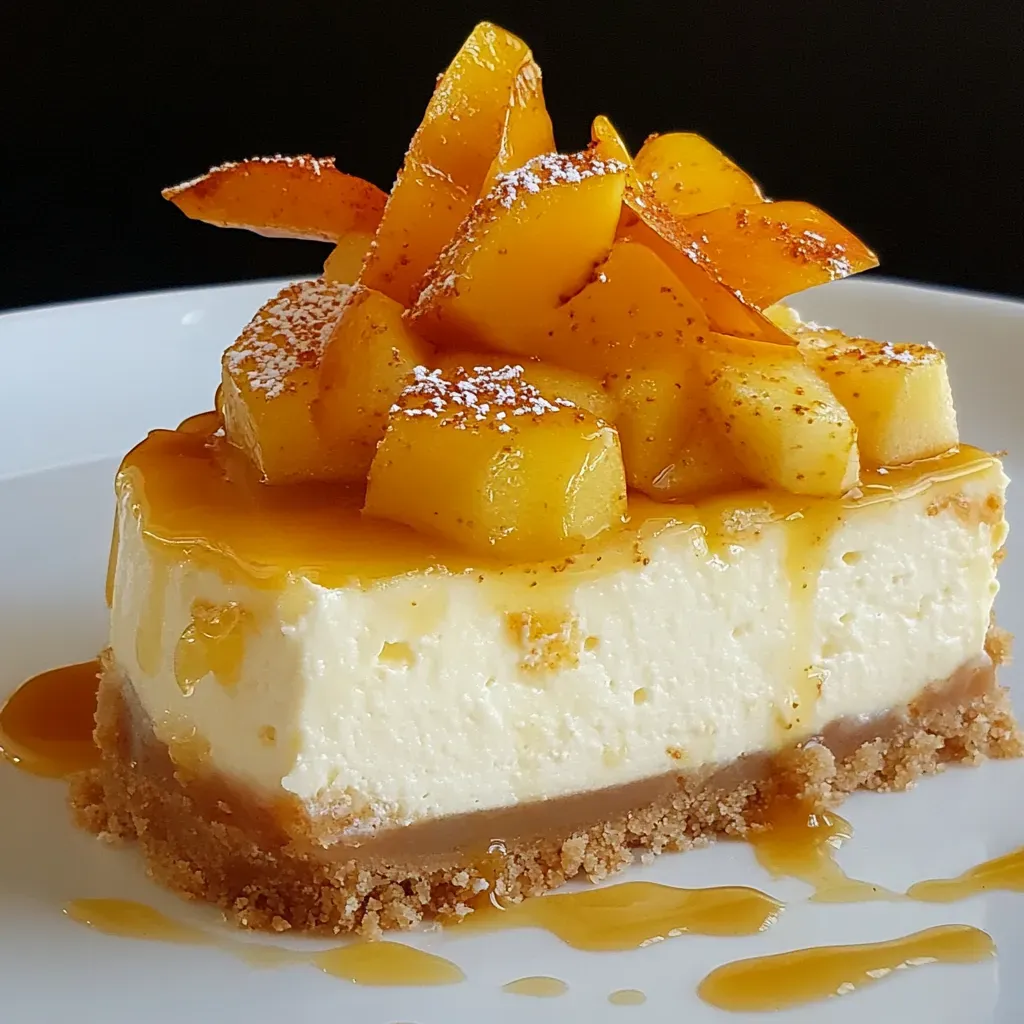 Caramel Apple Cheesecake