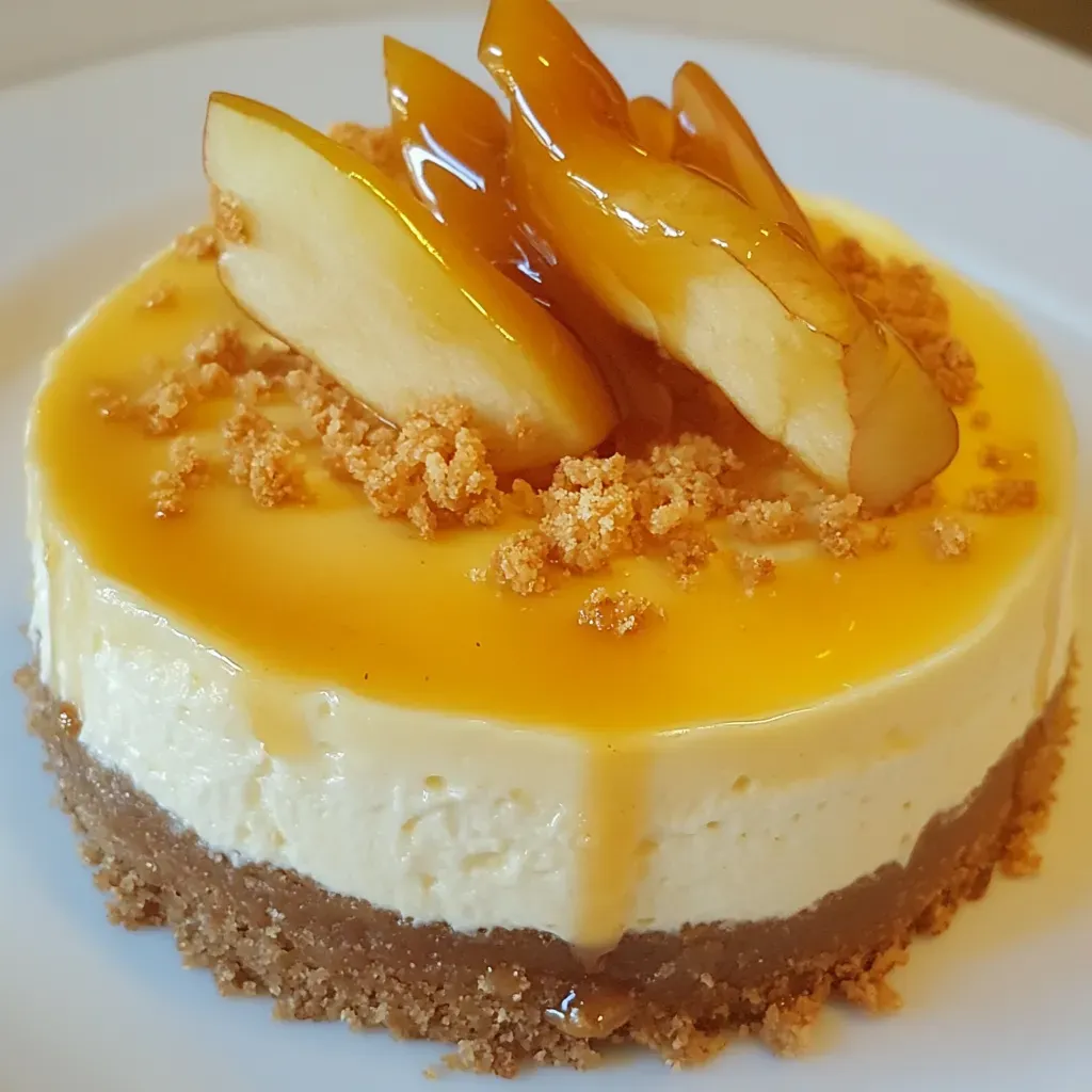 Caramel Apple Cheesecake
