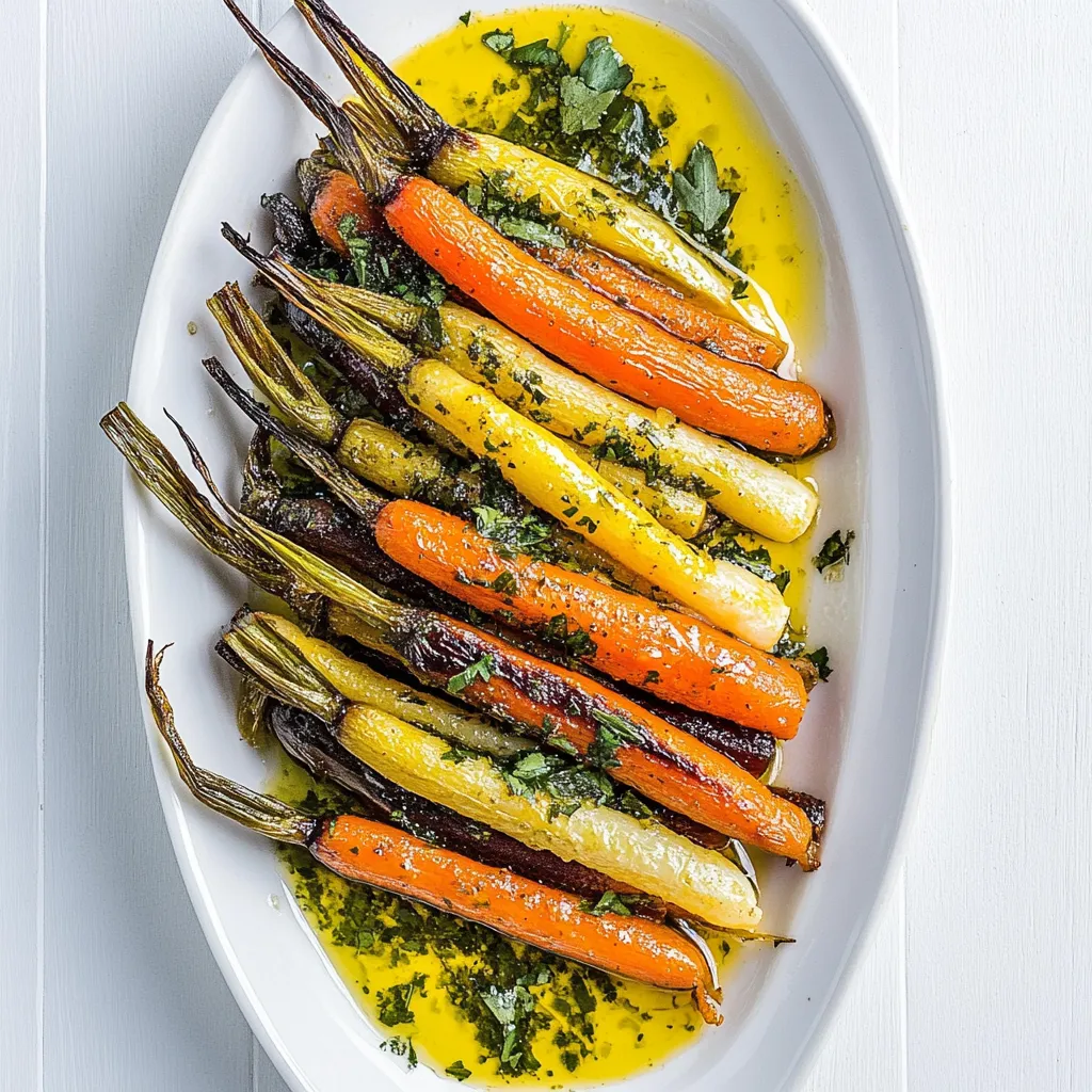 Caramelized Carrots with Chermoula