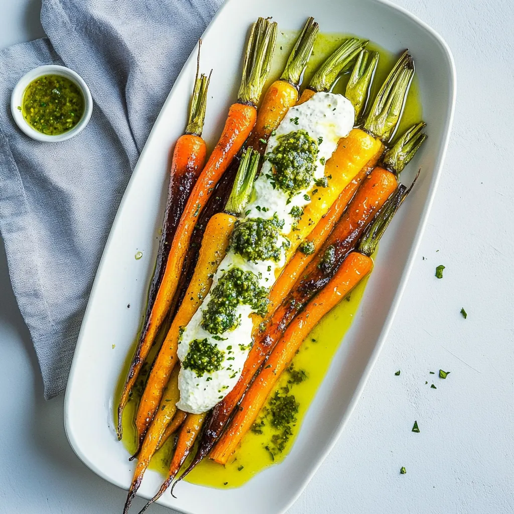Caramelized Carrots with Chermoula