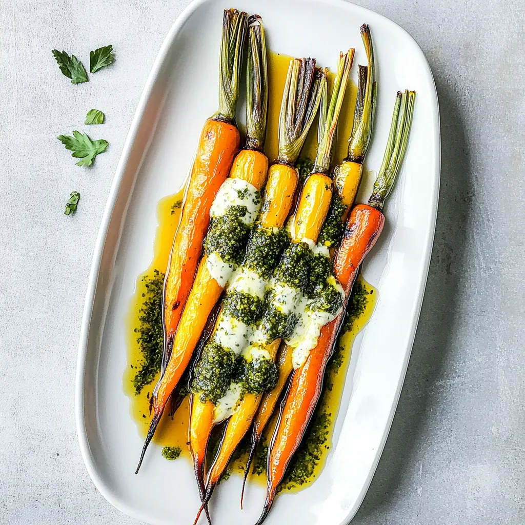 Caramelized Carrots with Chermoula